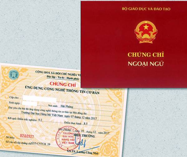 Làm chứng chỉ ngoại ngữ, tin học giá rẻ