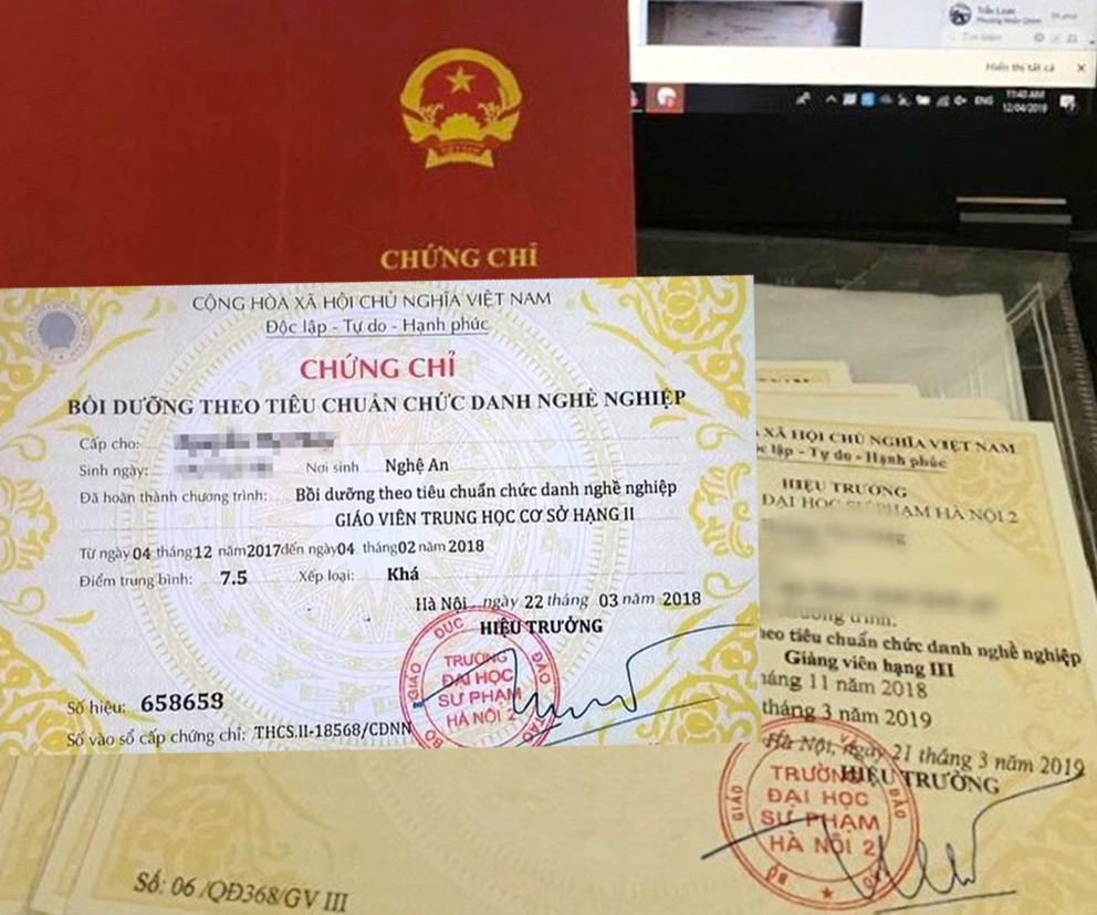 Làm chứng chỉ chức danh nghề nghiệp ở đâu? Như thế nào?